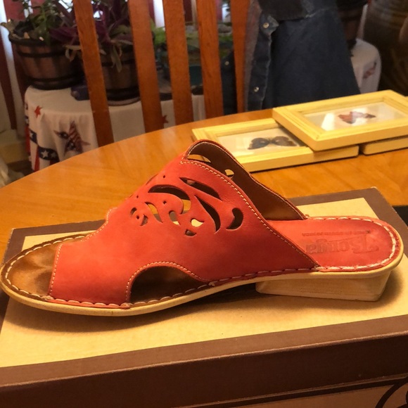 Vintage Tsonga Namu Nubuck Sandals 10 with box - Picture 4 of 8